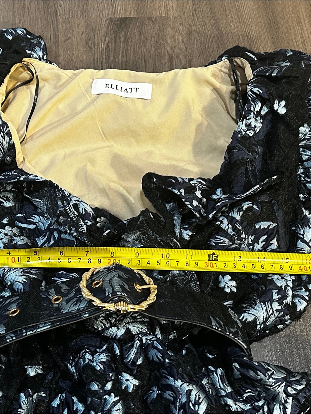 Elliatt Black Floral Ruffled Mini Dress - Picture 9 of 14